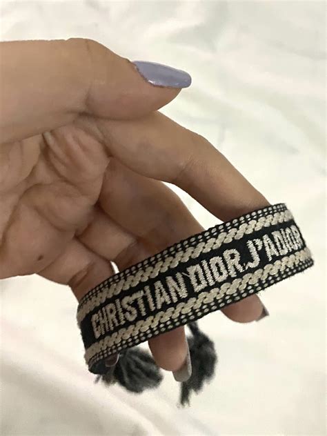 dior bracelet women silver|christian dior friendship bracelet price.